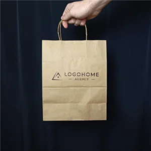 Паперові пакети бурі 23х28 - logohome