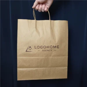 Паперові пакети бурі 32х38 - logohome